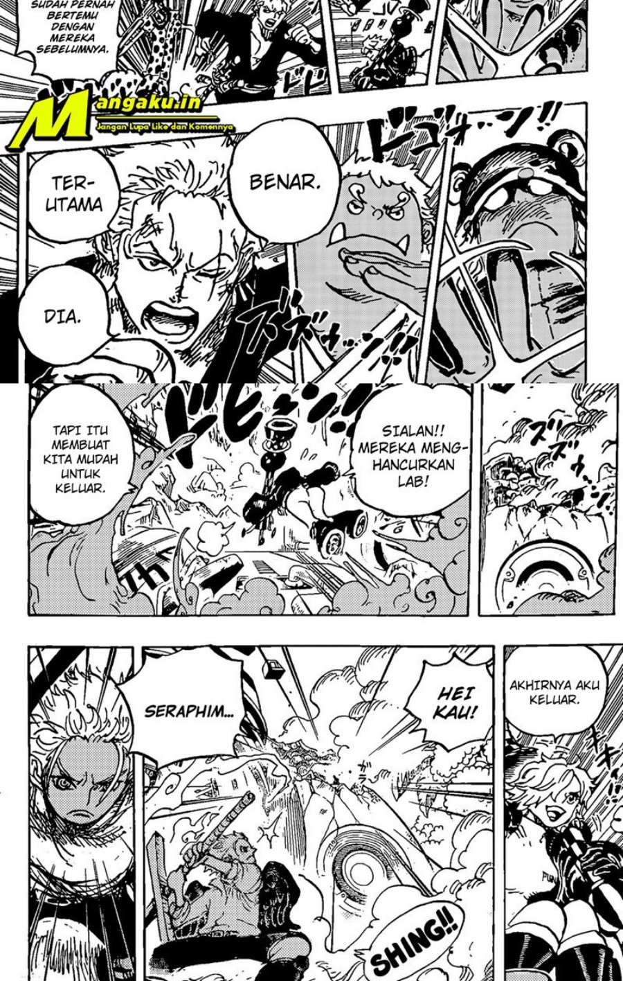 One Piece Chapter 1073 page 6
