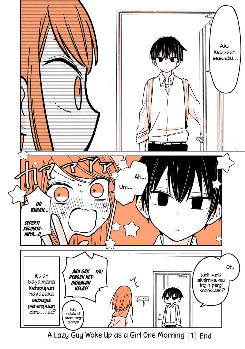 A Lazy Guy Woke Up as a Girl One Morning Chapter 08.2 page 11