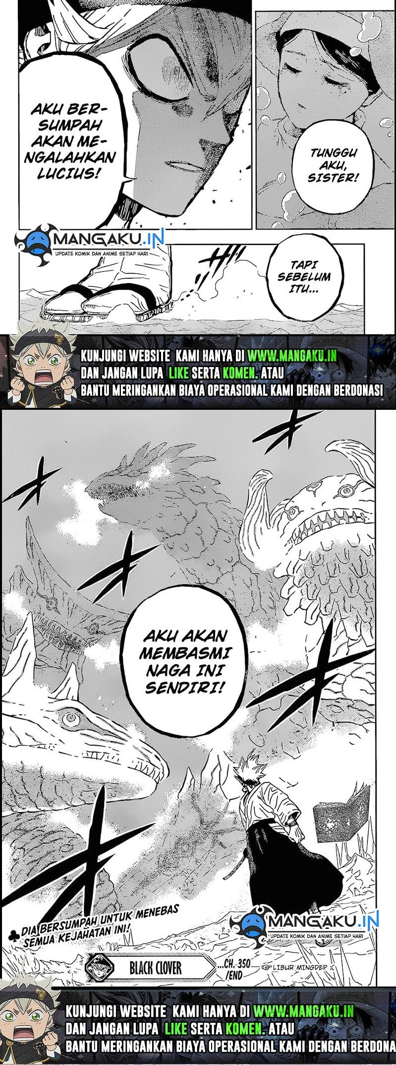 Black Clover Chapter 350 page 6