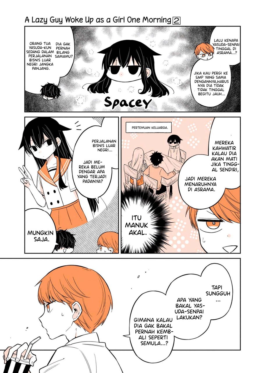A Lazy Guy Woke Up as a Girl One Morning Chapter 12 page 14