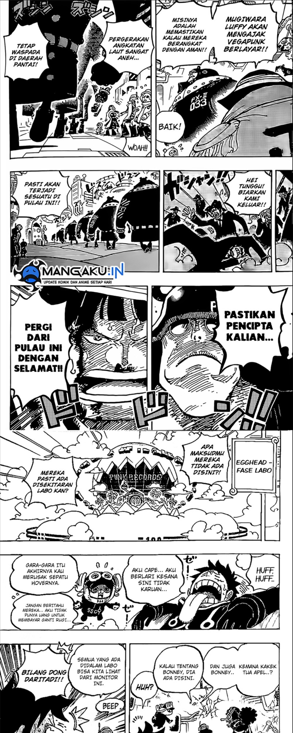 One Piece Chapter 1074 page 6