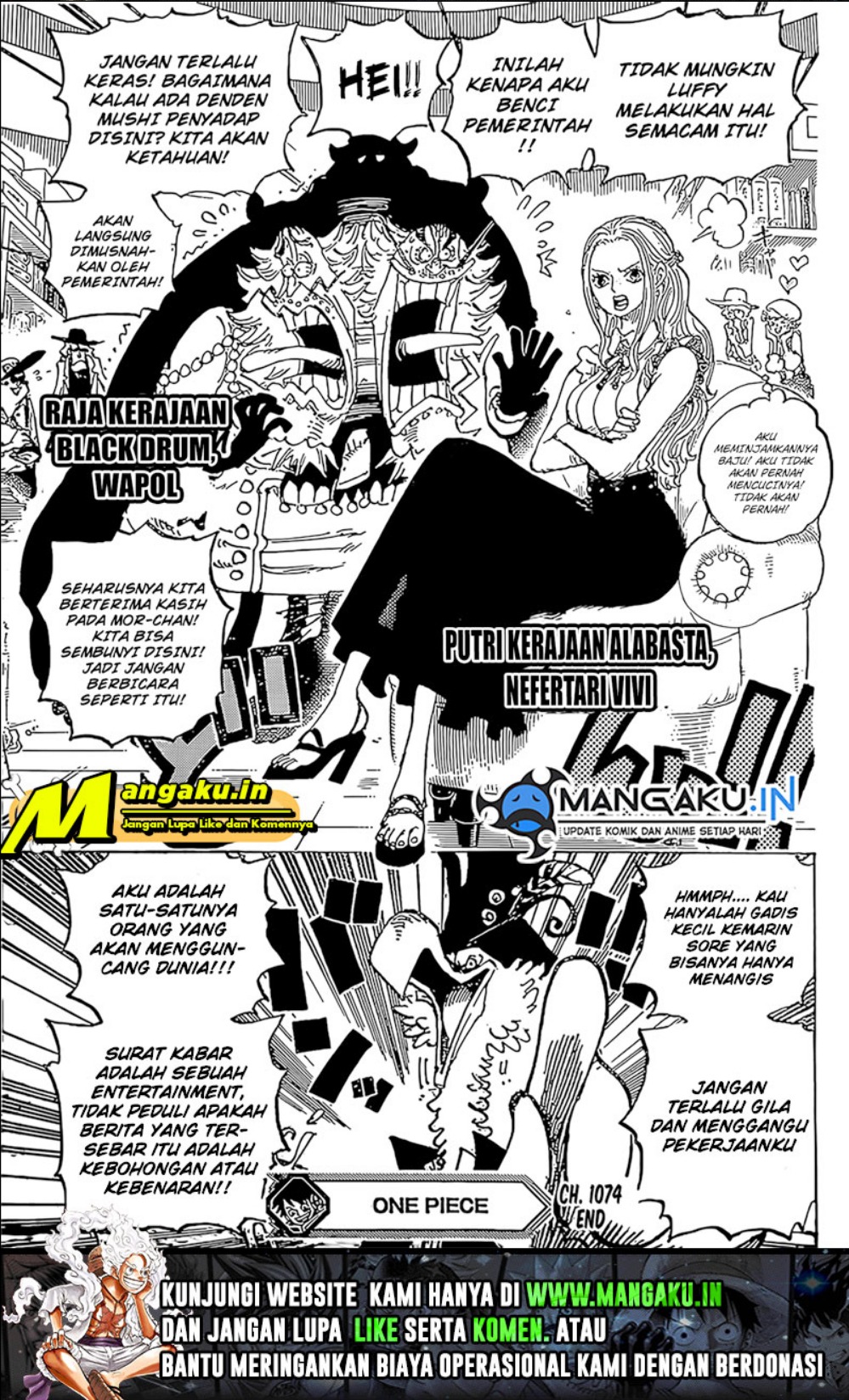 One Piece Chapter 1074 page 10