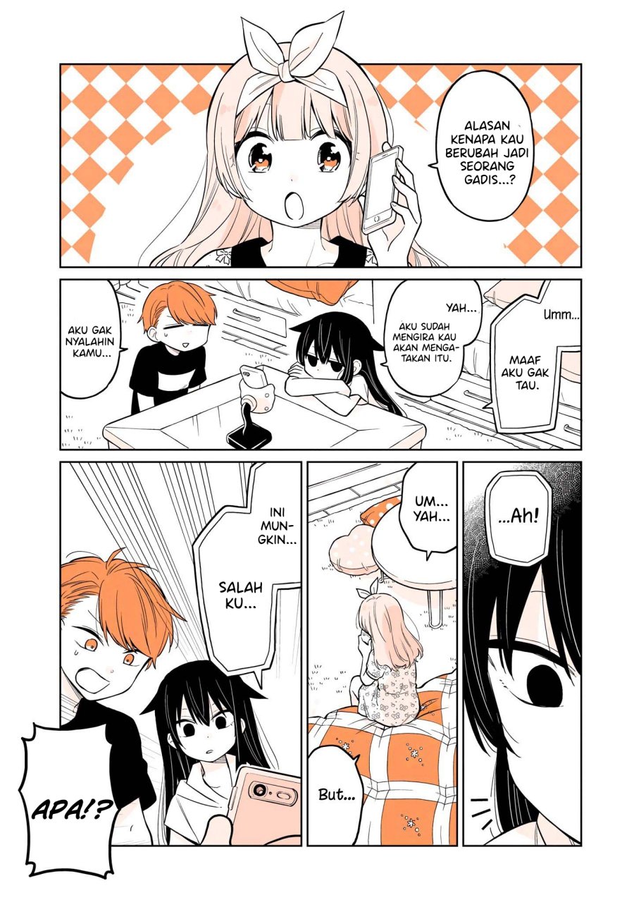 A Lazy Guy Woke Up as a Girl One Morning Chapter 15.1 page 8