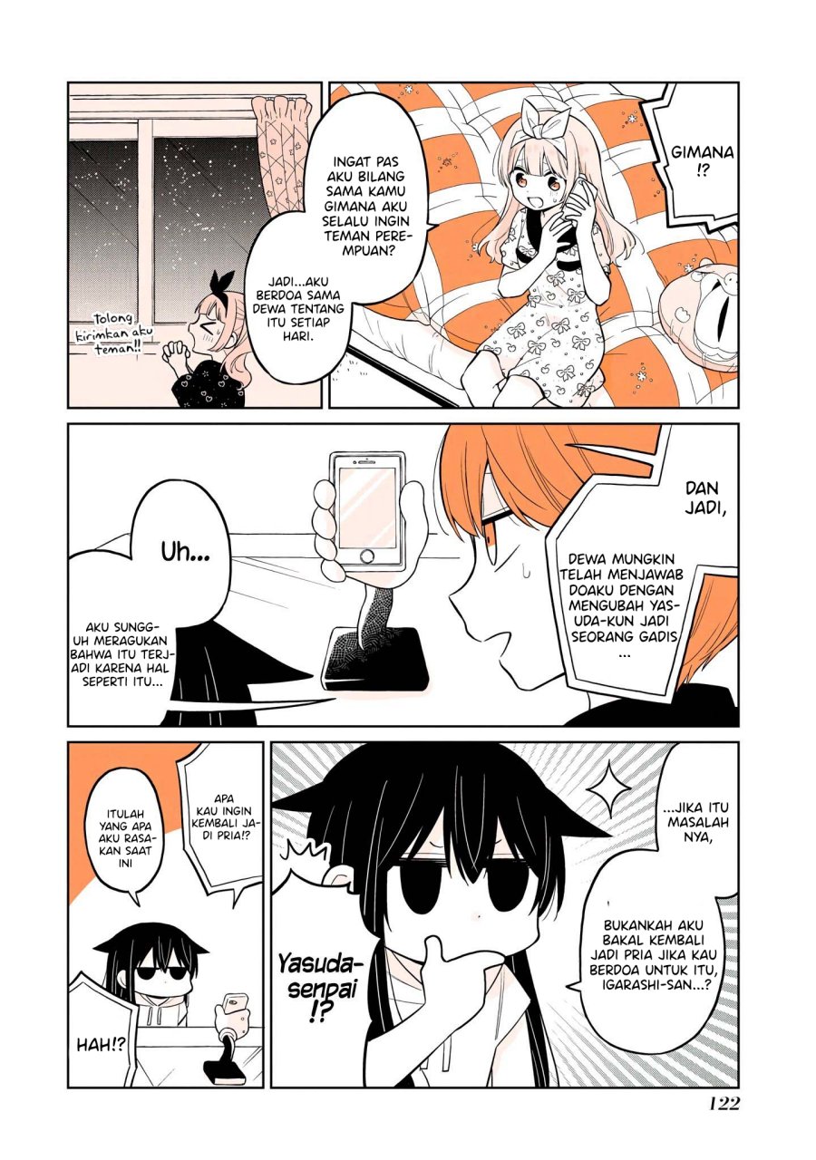 A Lazy Guy Woke Up as a Girl One Morning Chapter 15.1 page 9