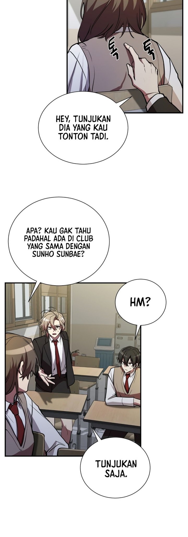 My School Life Pretending to Be a Worthless Person Chapter 44 page 35