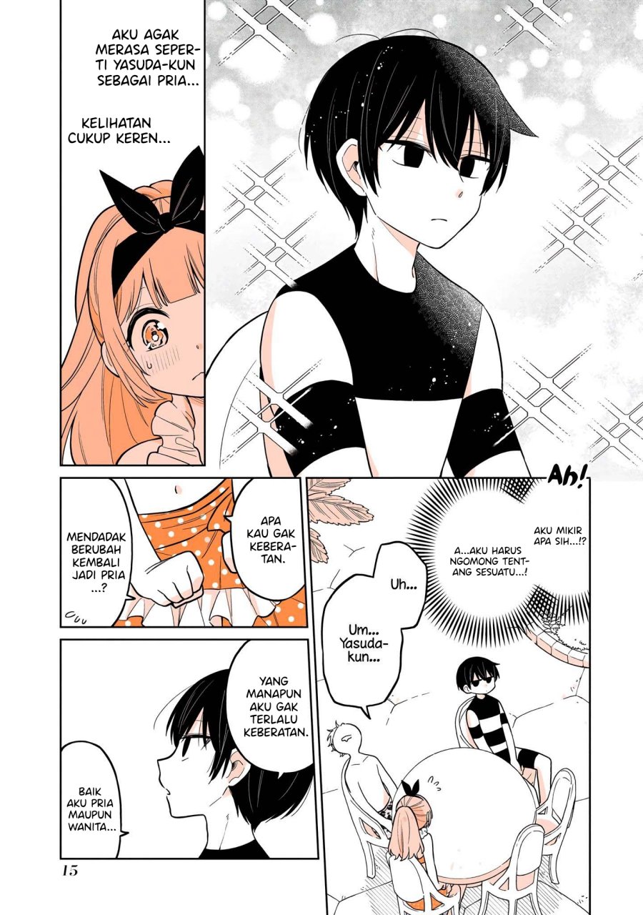 A Lazy Guy Woke Up as a Girl One Morning Chapter 16 page 17