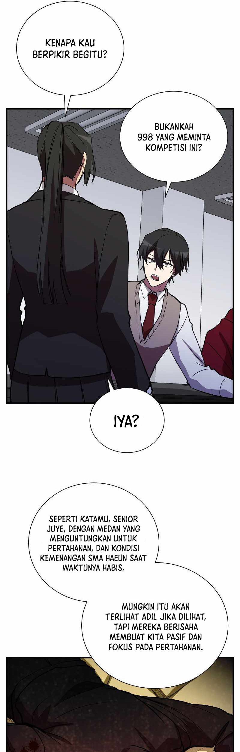 My School Life Pretending to Be a Worthless Person Chapter 45 page 55