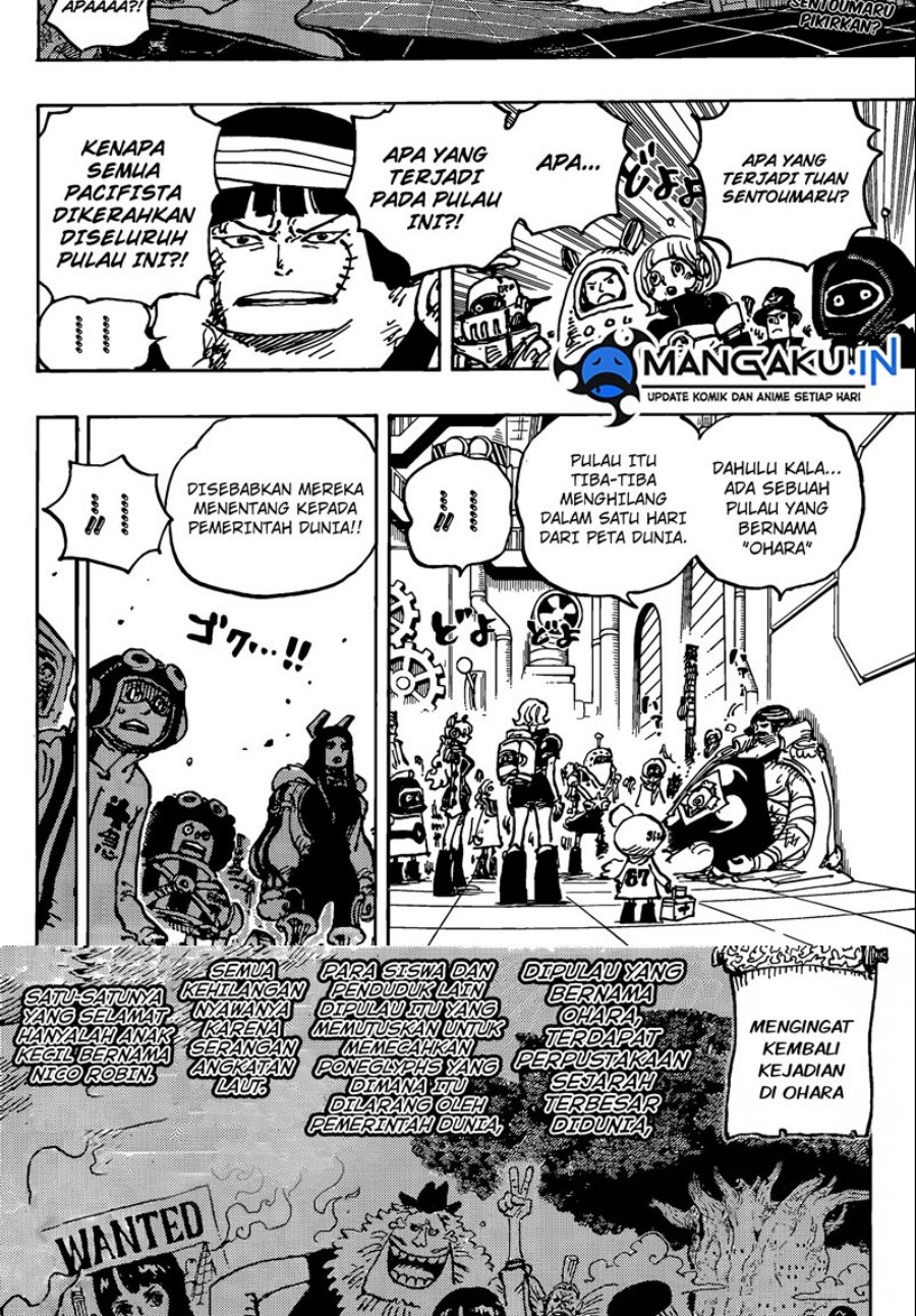 One Piece Chapter 1077 page 3