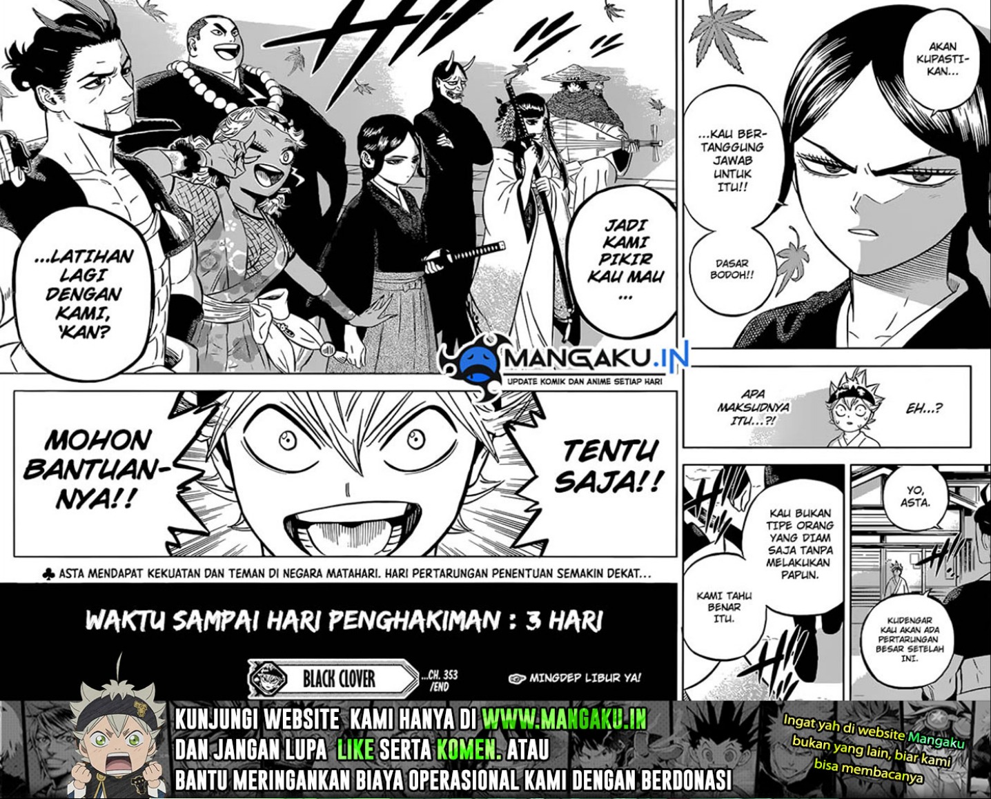 Black Clover Chapter 353 page 9