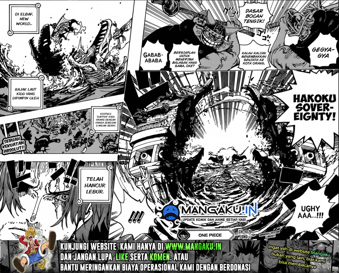 One Piece Chapter 1079 page 8