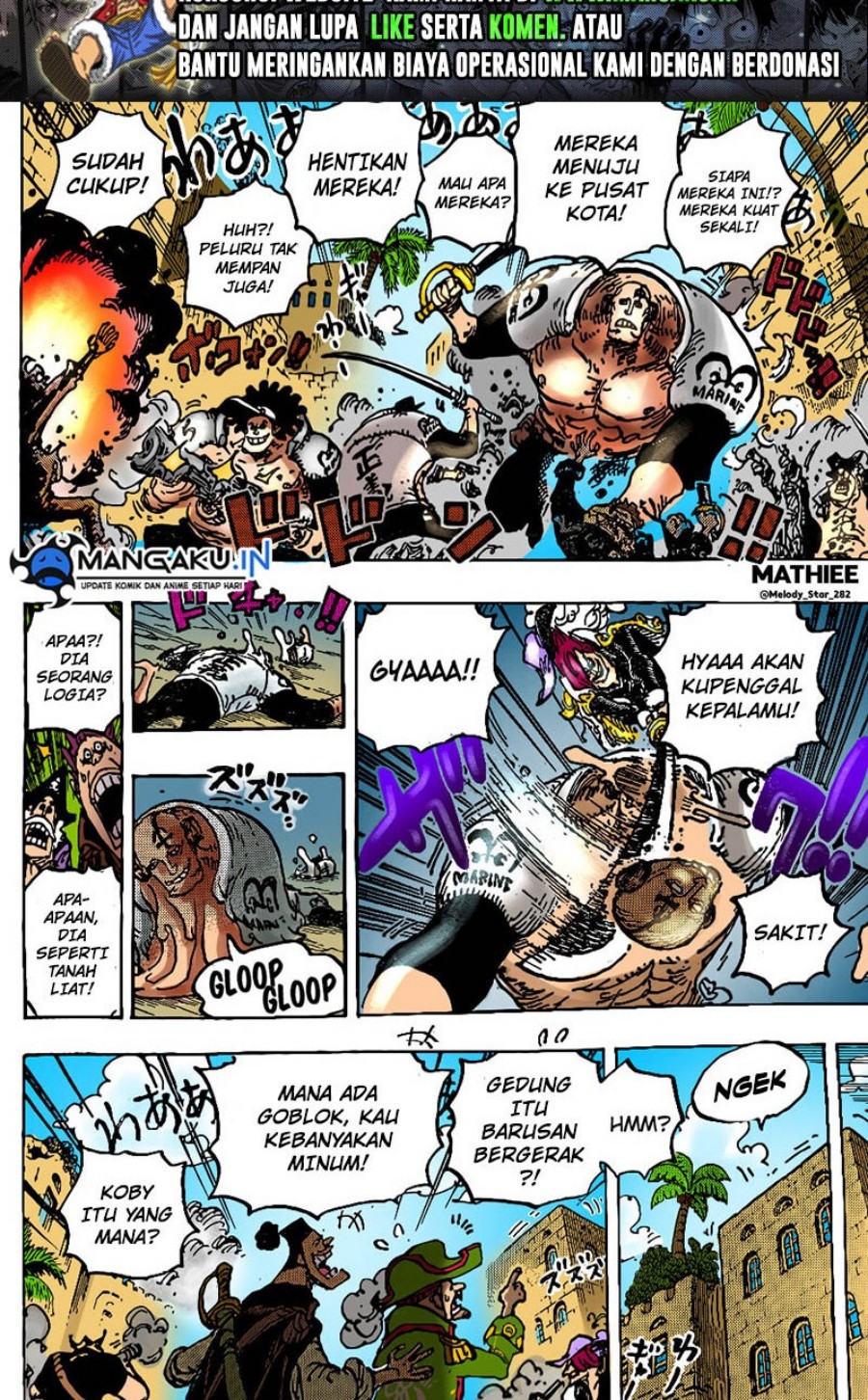 One Piece Chapter 1080 page 10