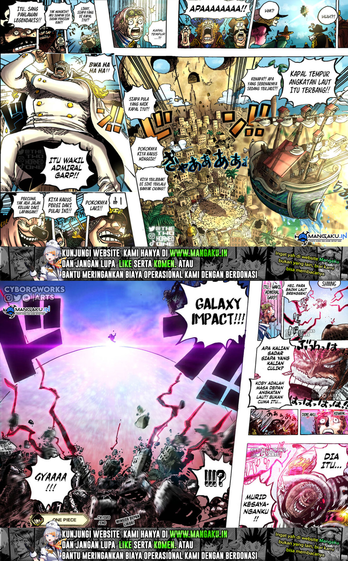 One Piece Chapter 1080 page 14