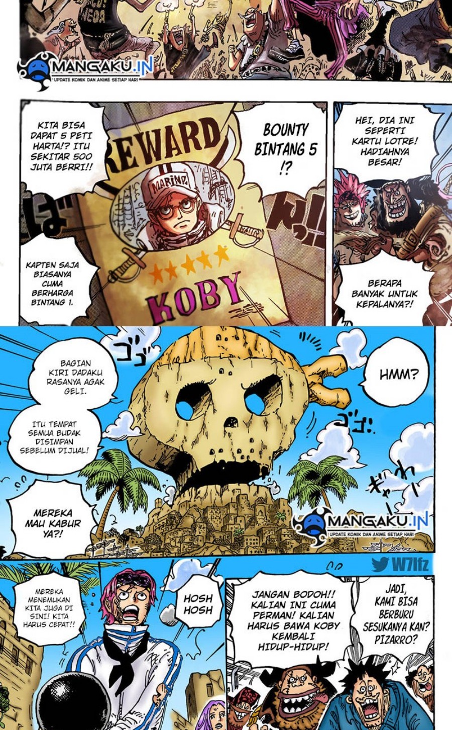 One Piece Chapter 1080 page 3