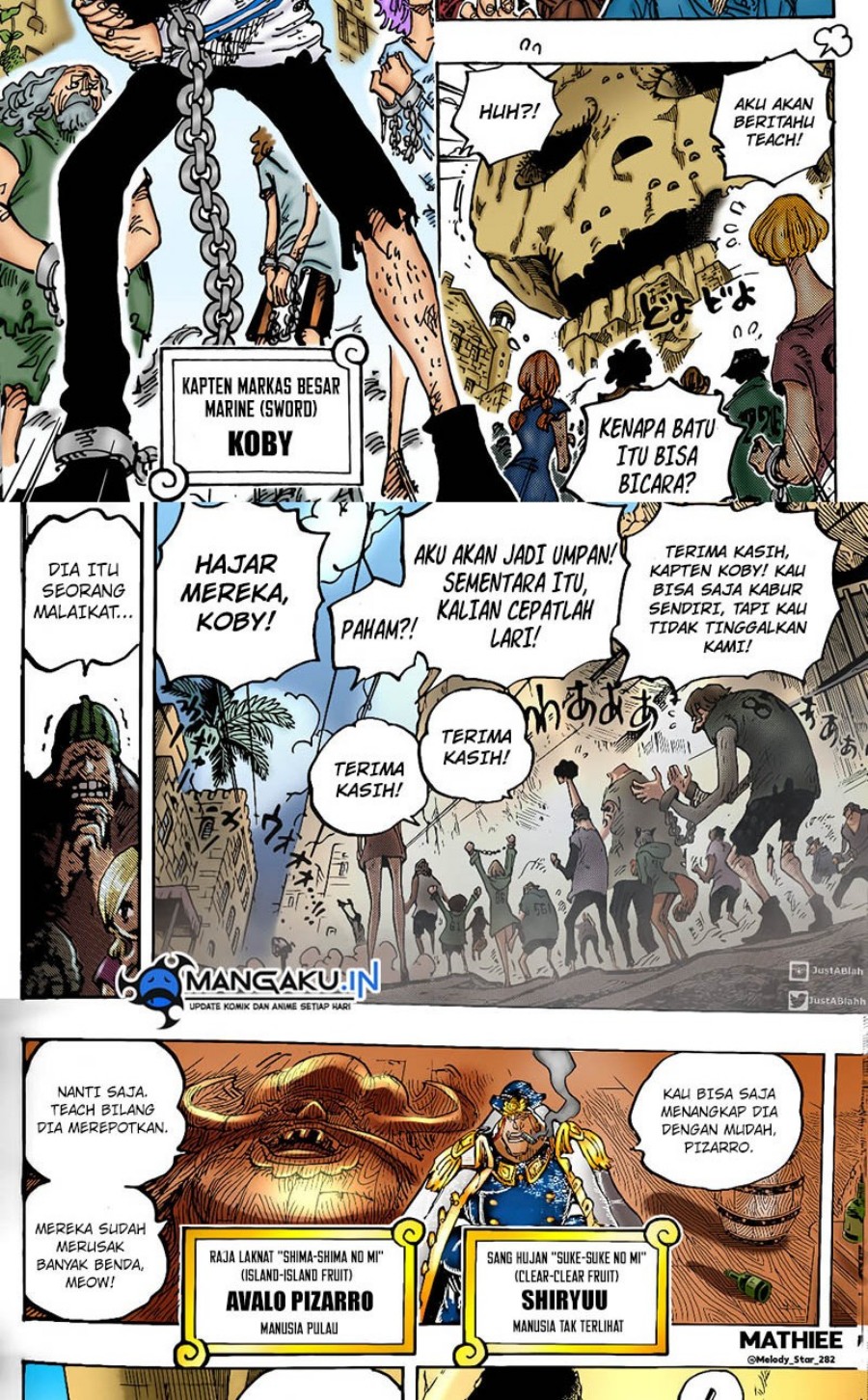 One Piece Chapter 1080 page 4
