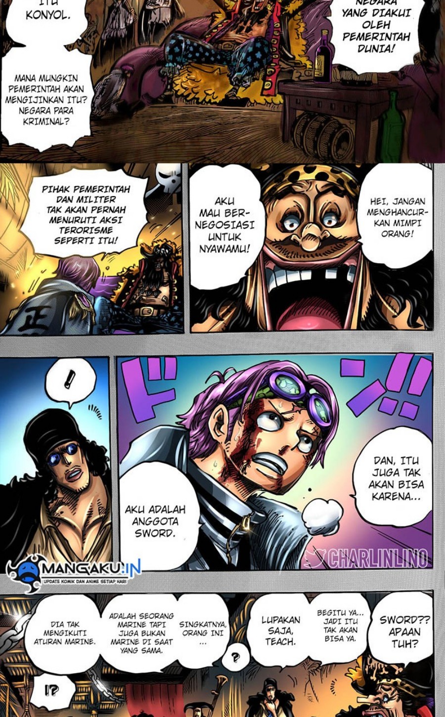 One Piece Chapter 1080 page 7