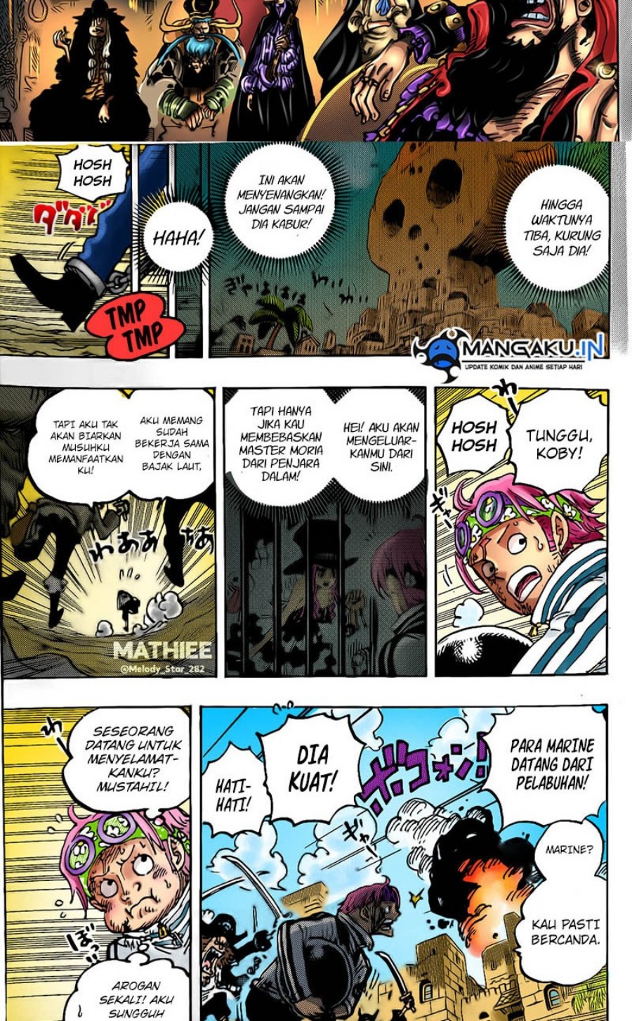 One Piece Chapter 1080 page 8