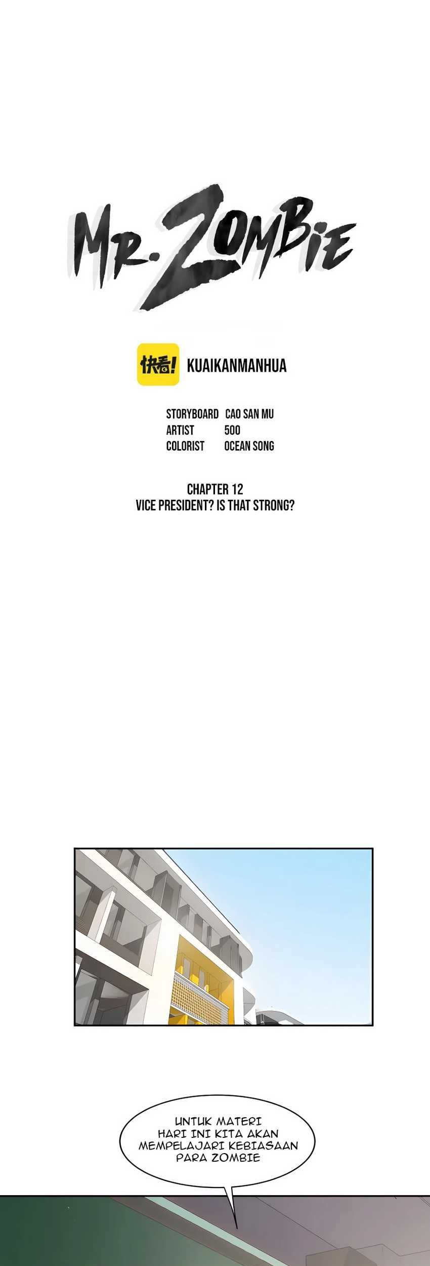 Mr. Zombie Chapter 12 page 4