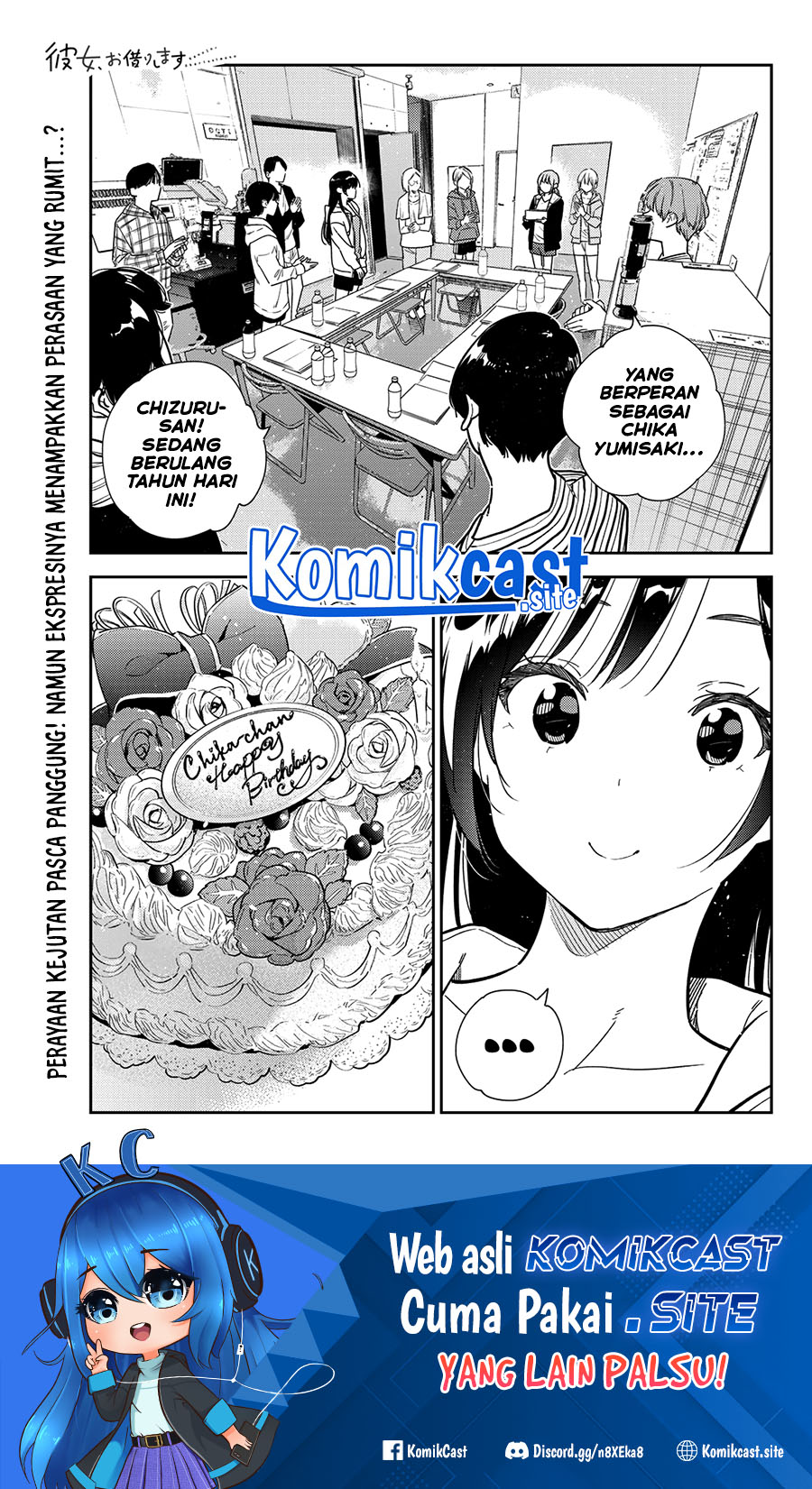 Manga Kanojo Okarishimasu Chapter 266 gambar 2