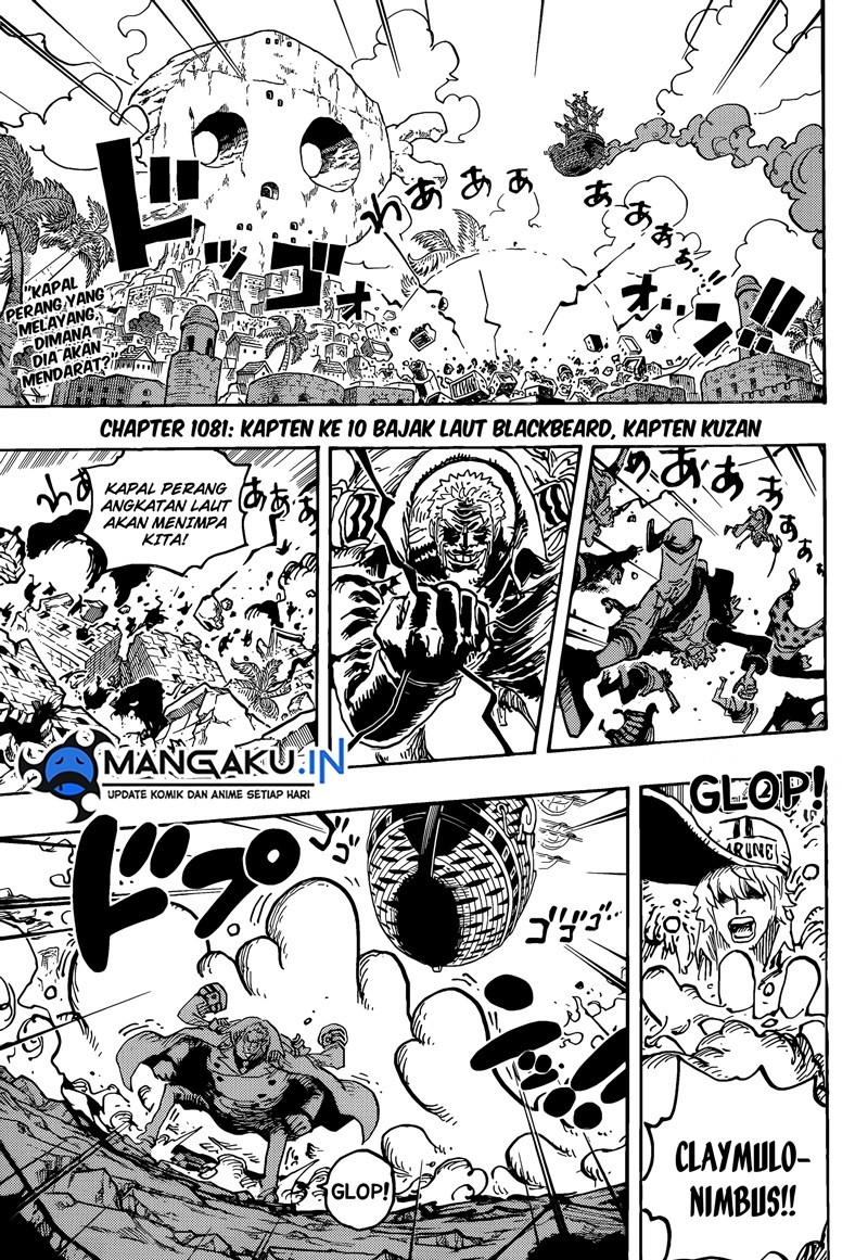 One Piece Chapter 1081 page 3