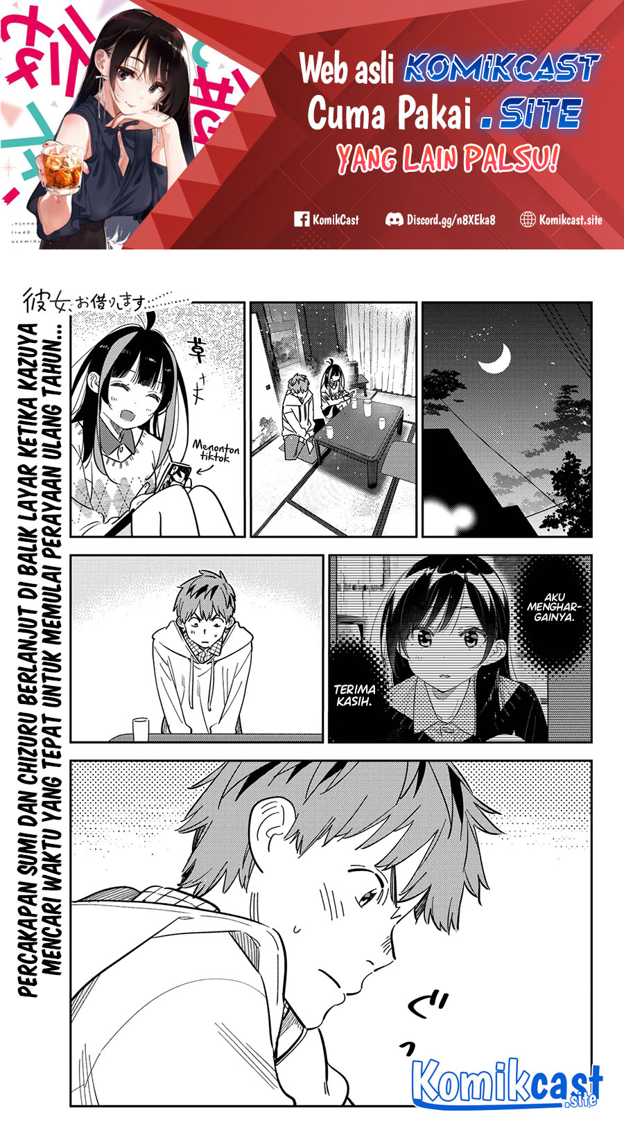 Manga Kanojo Okarishimasu Chapter 268 gambar 2