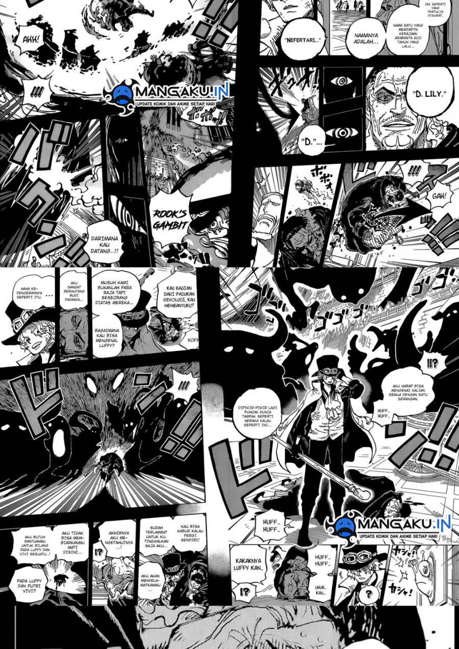 One Piece Chapter 1085 page 7