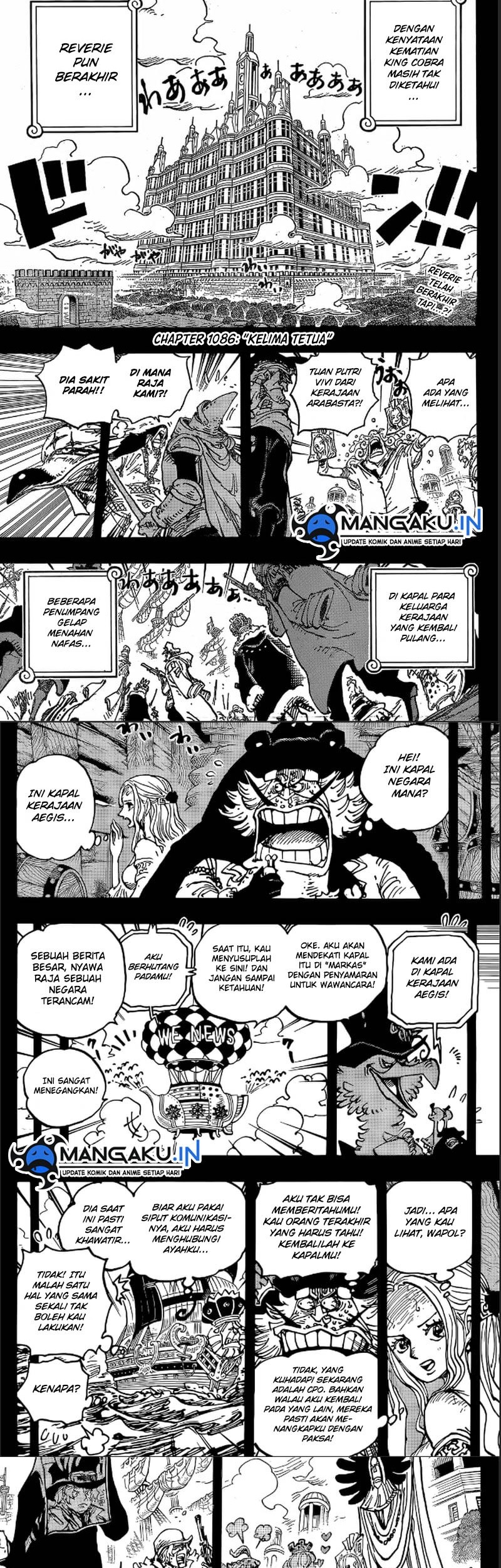 One Piece Chapter 1086 page 3