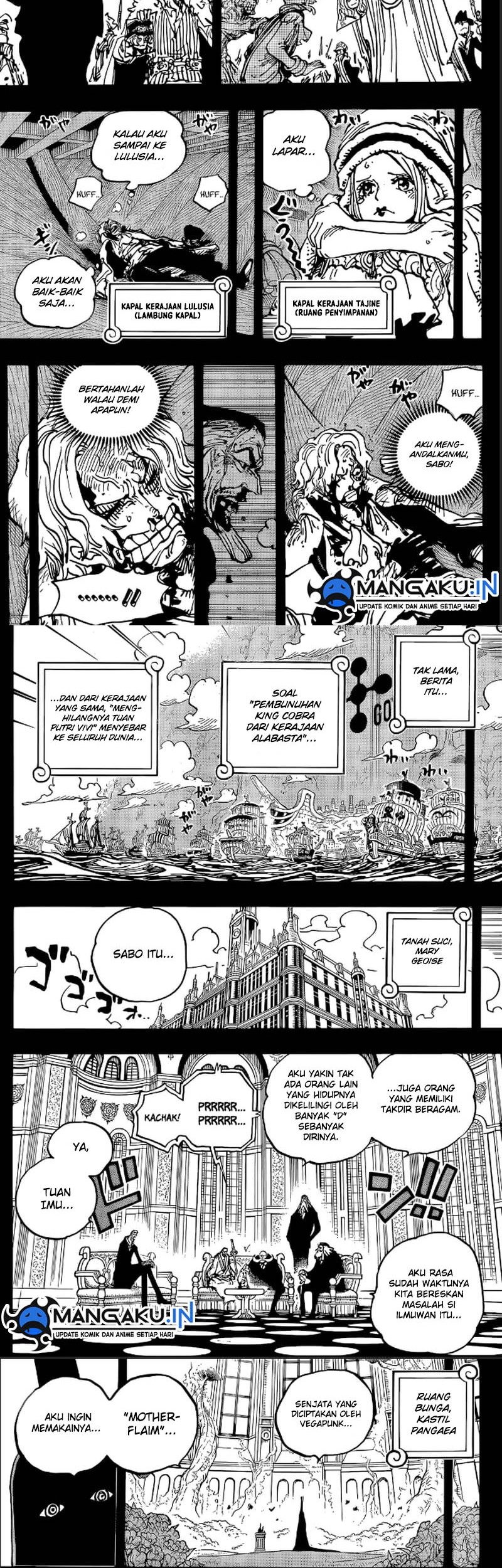 One Piece Chapter 1086 page 4