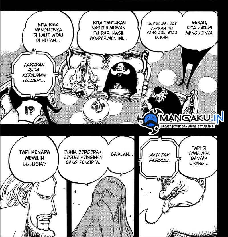 One Piece Chapter 1086 page 5