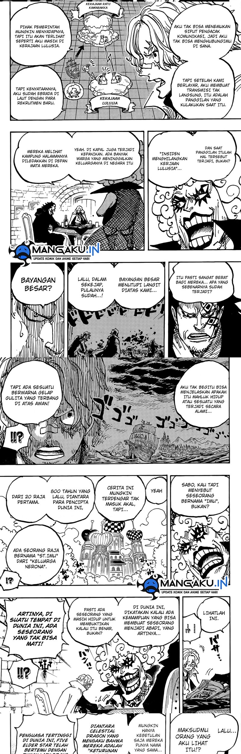 One Piece Chapter 1086 page 8