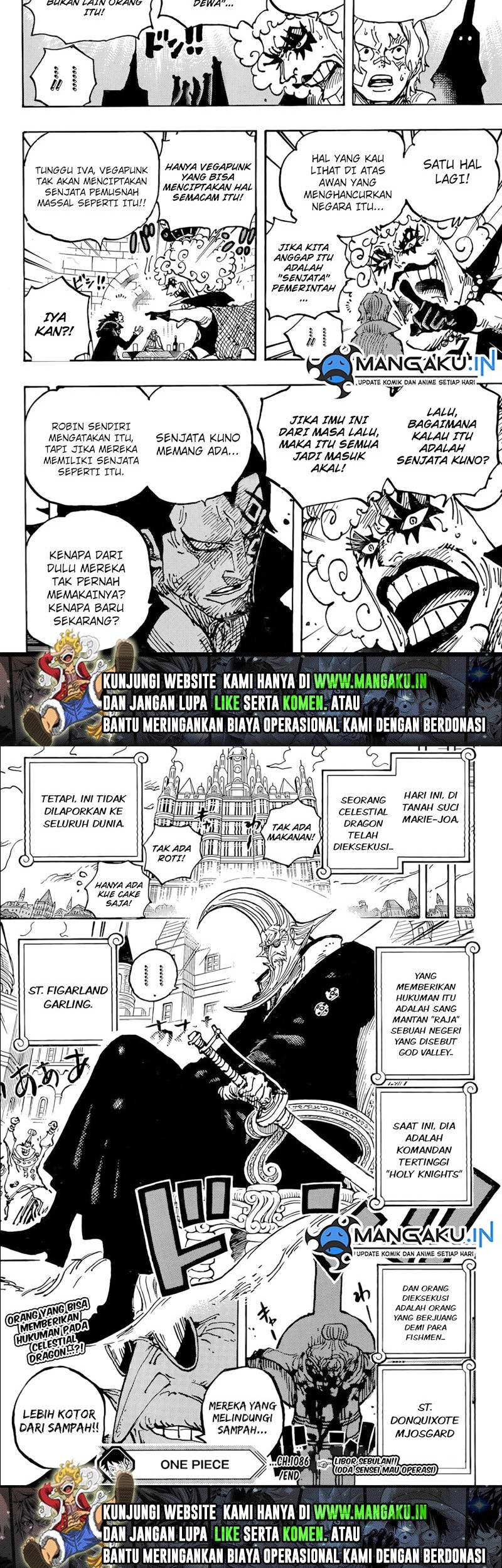One Piece Chapter 1086 page 9