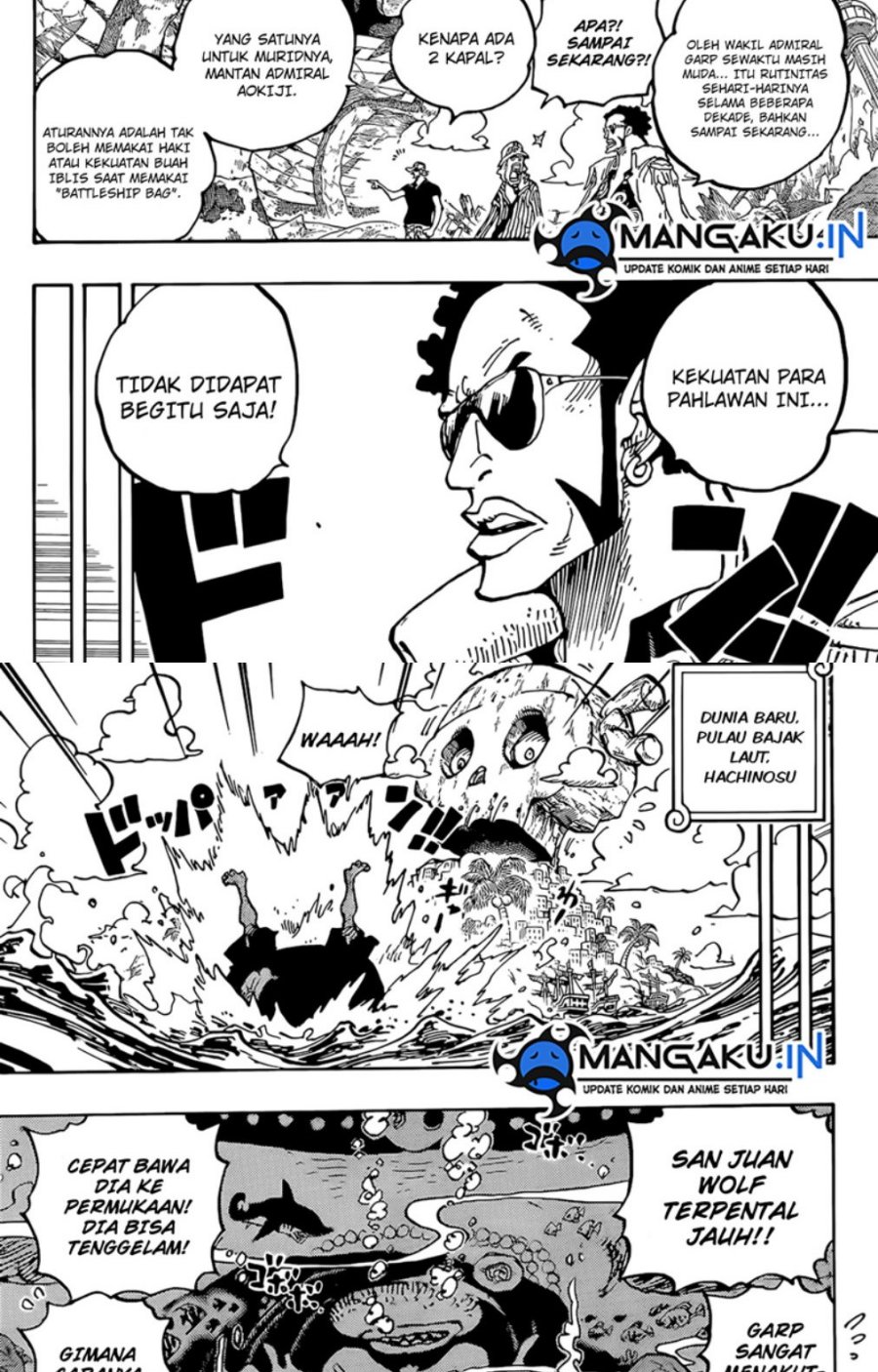 One Piece Chapter 1087 page 3
