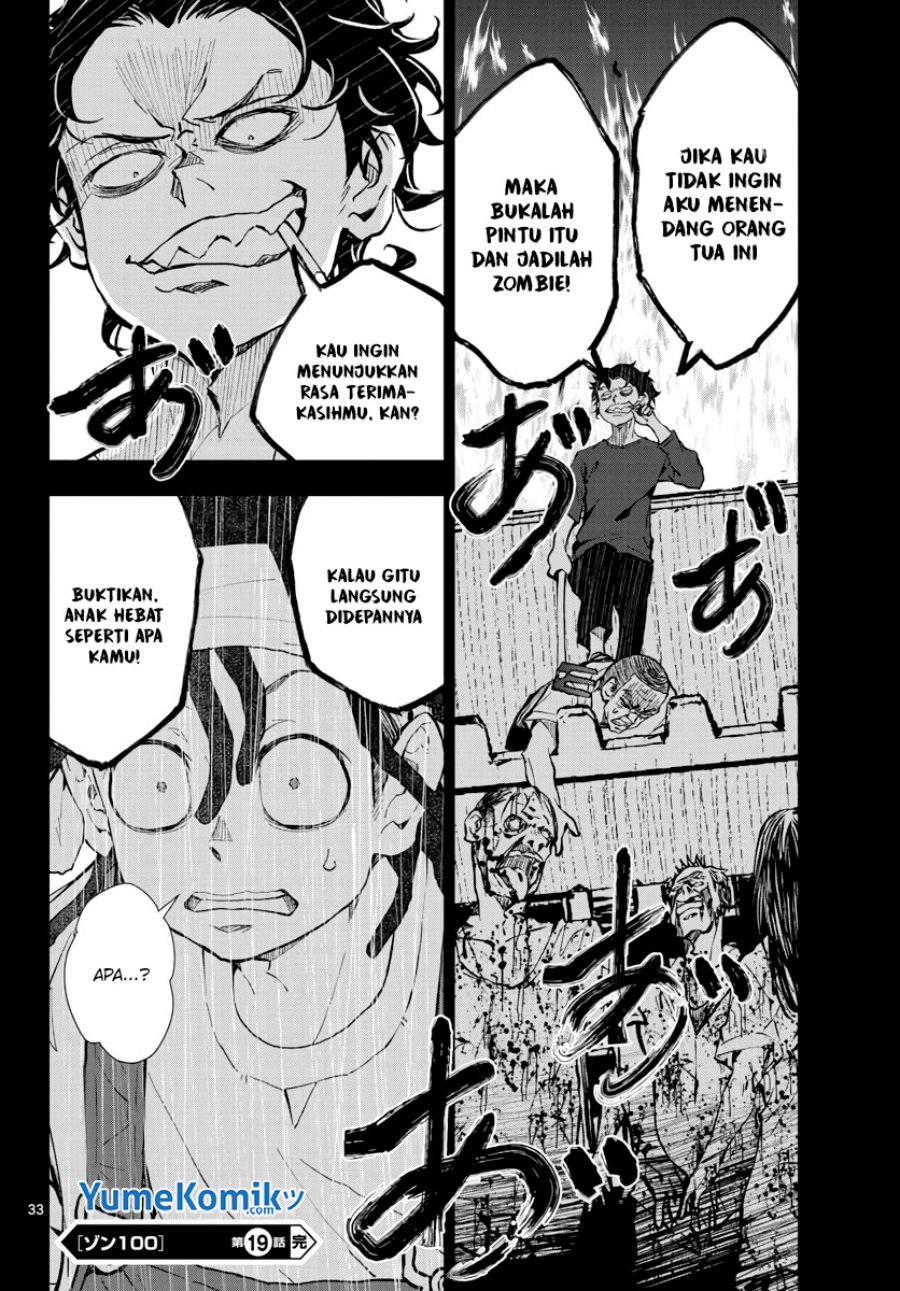 Zombie 100 ~Zombie ni Naru Made ni Shitai 100 no Koto~ Chapter 19 page 33