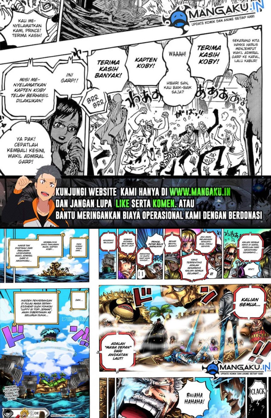 One Piece Chapter 1088 page 13