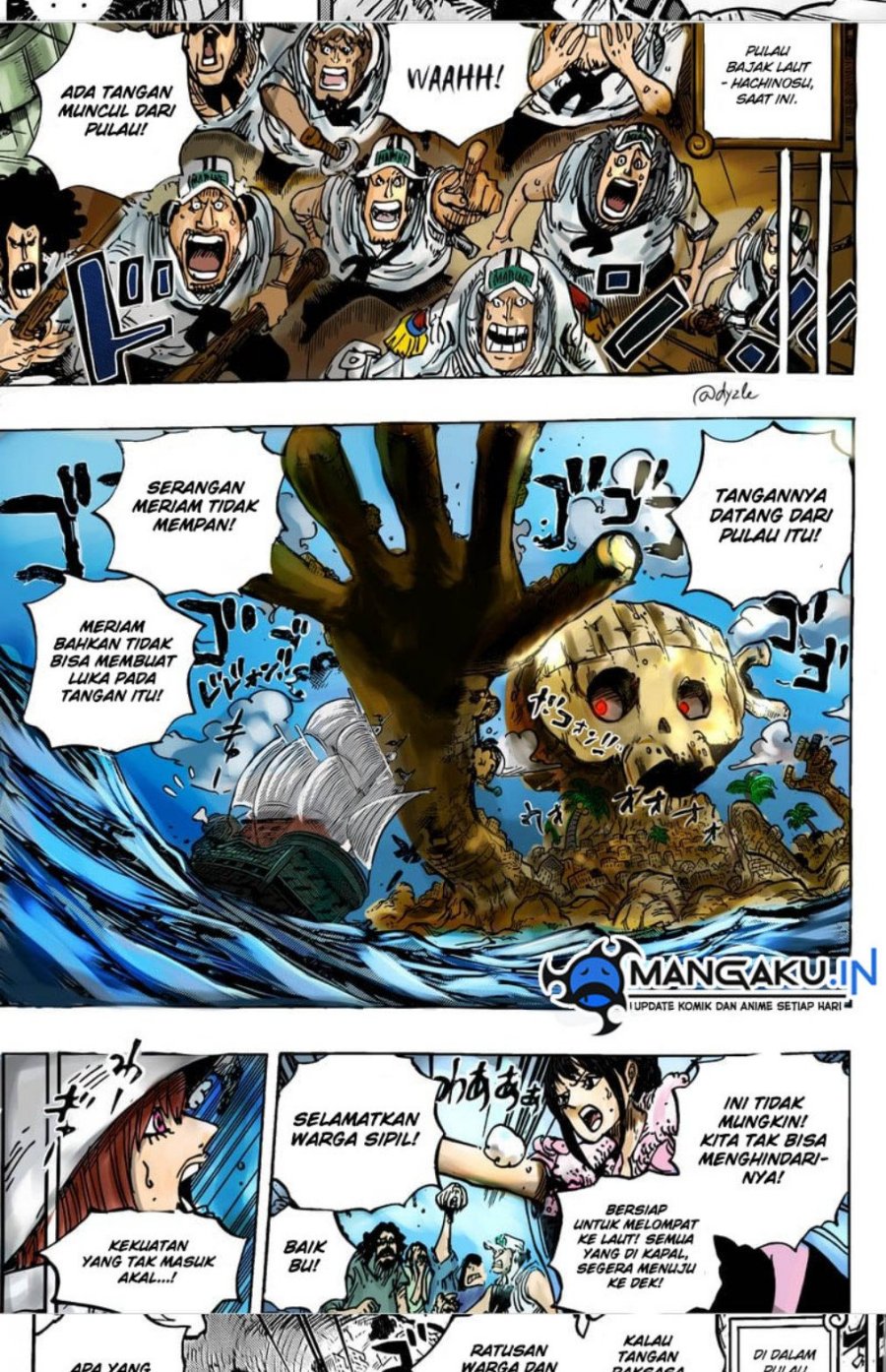 One Piece Chapter 1088 page 4