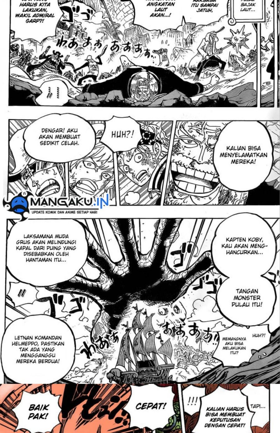 One Piece Chapter 1088 page 5