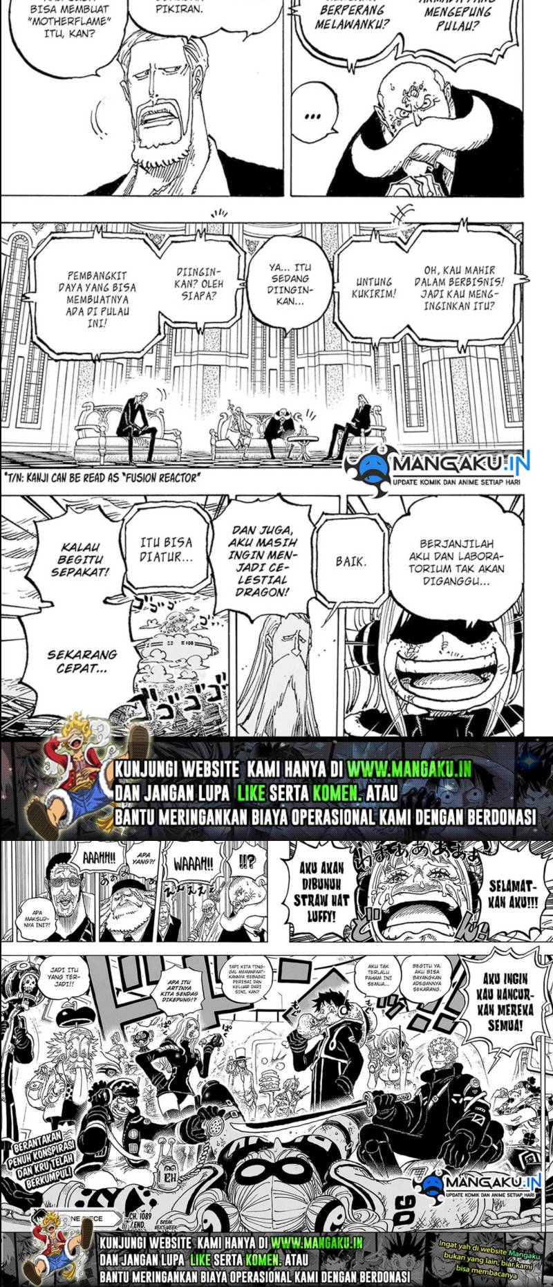 One Piece Chapter 1089 page 10