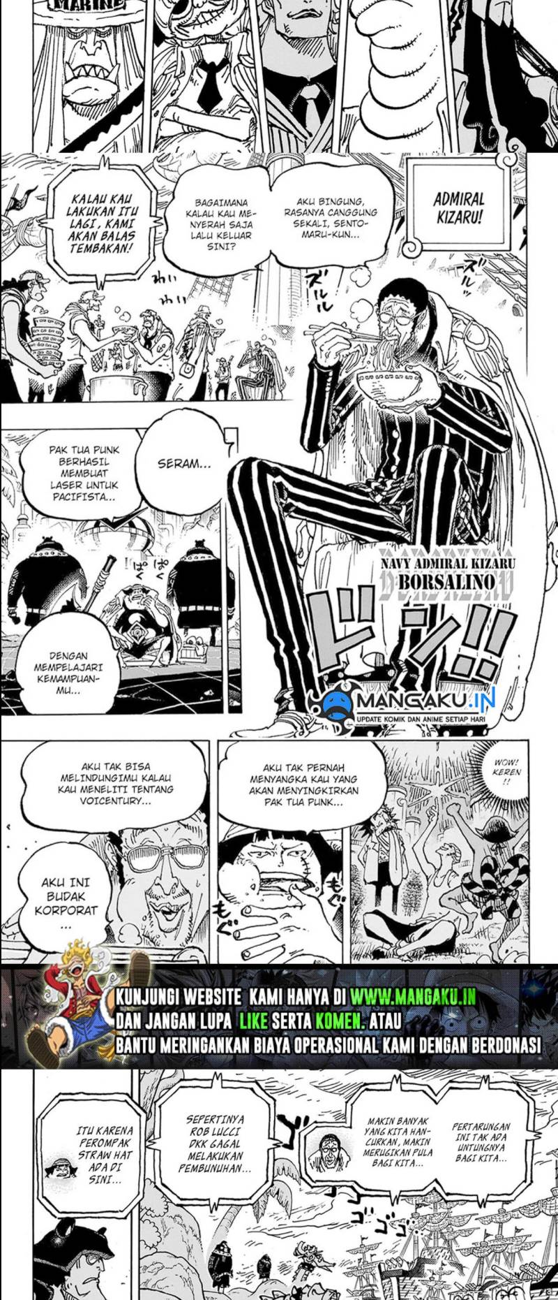 One Piece Chapter 1089 page 6