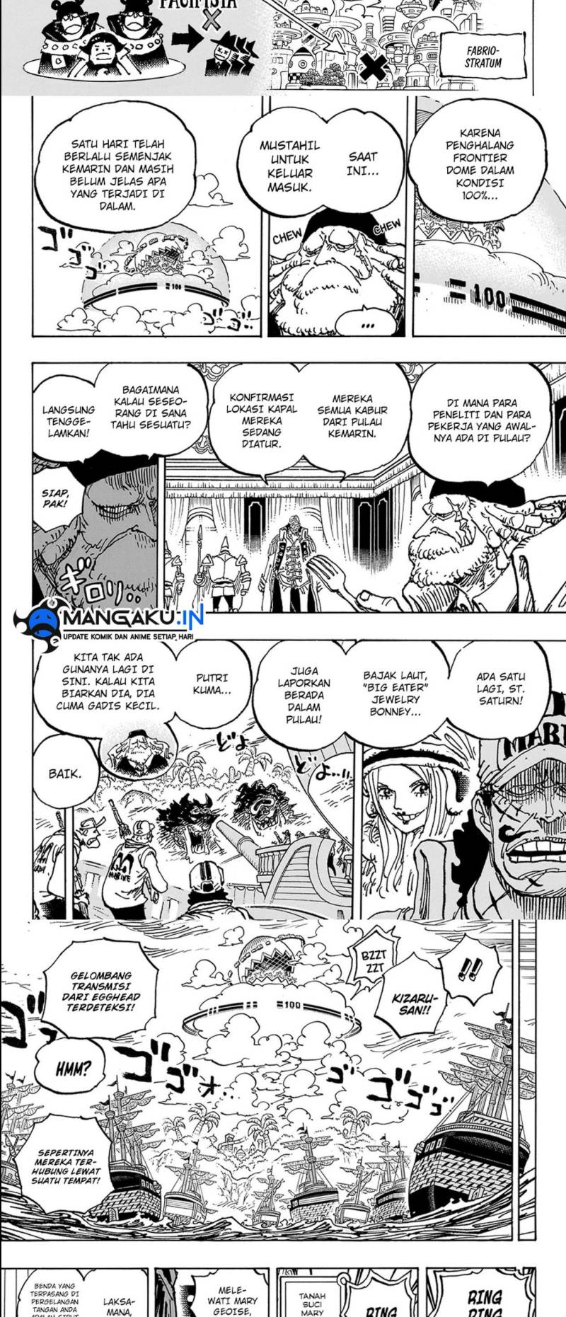 One Piece Chapter 1089 page 8