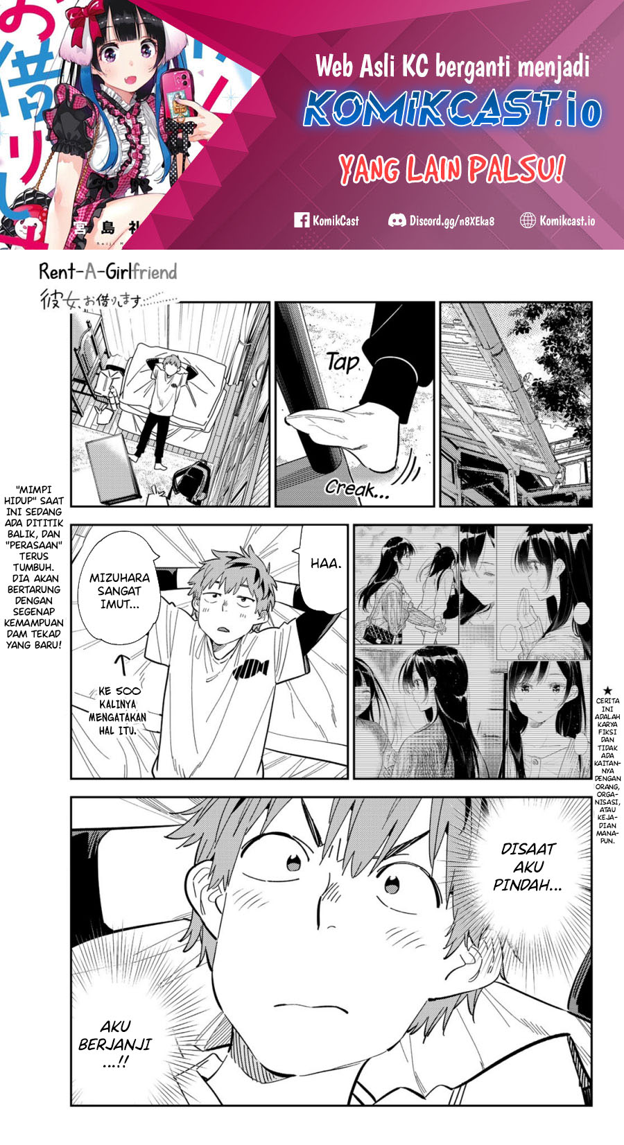 Manga Kanojo Okarishimasu Chapter 281 gambar 2
