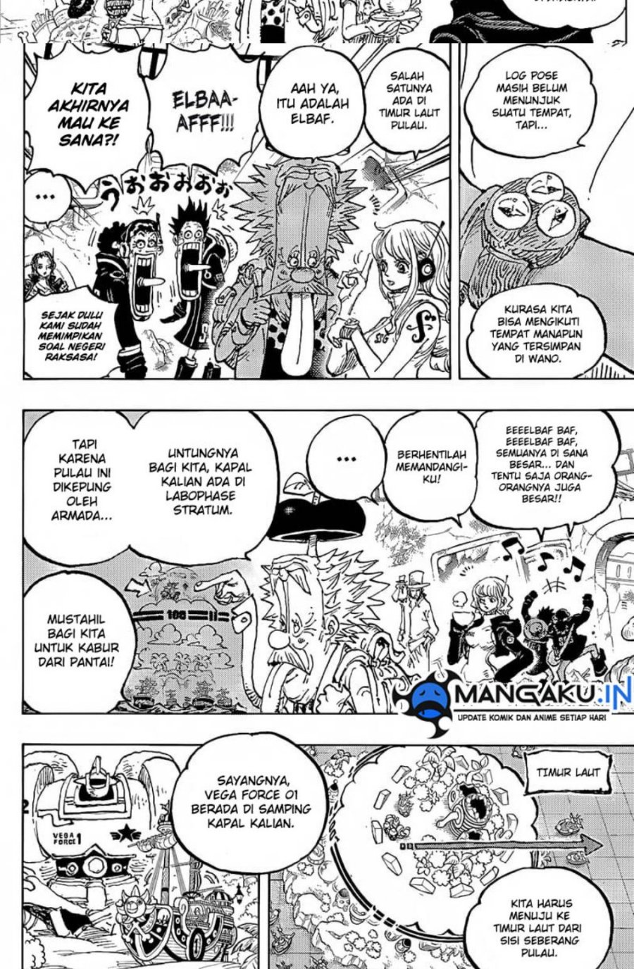 One Piece Chapter 1090 page 6