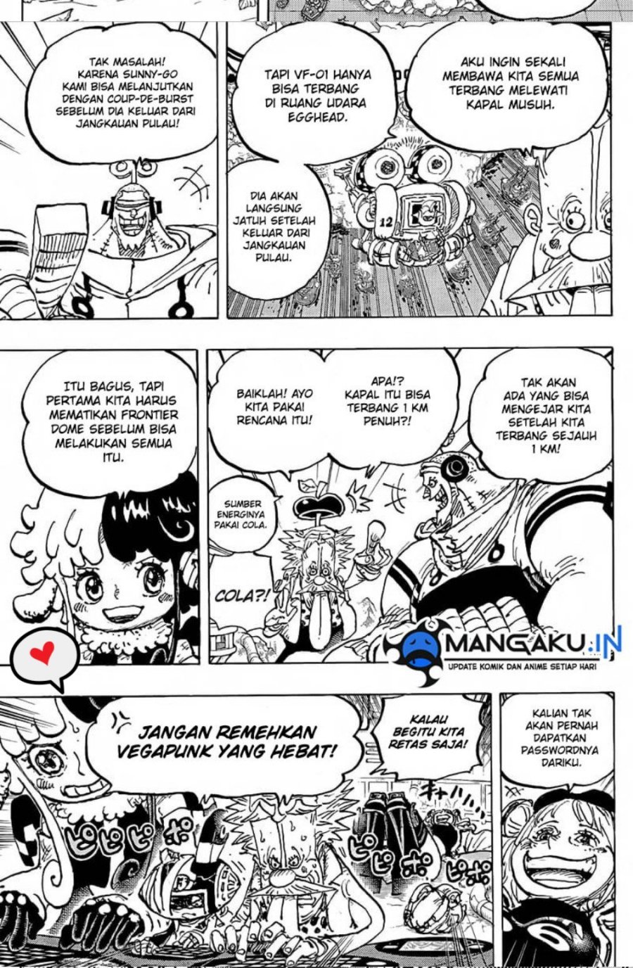 One Piece Chapter 1090 page 7