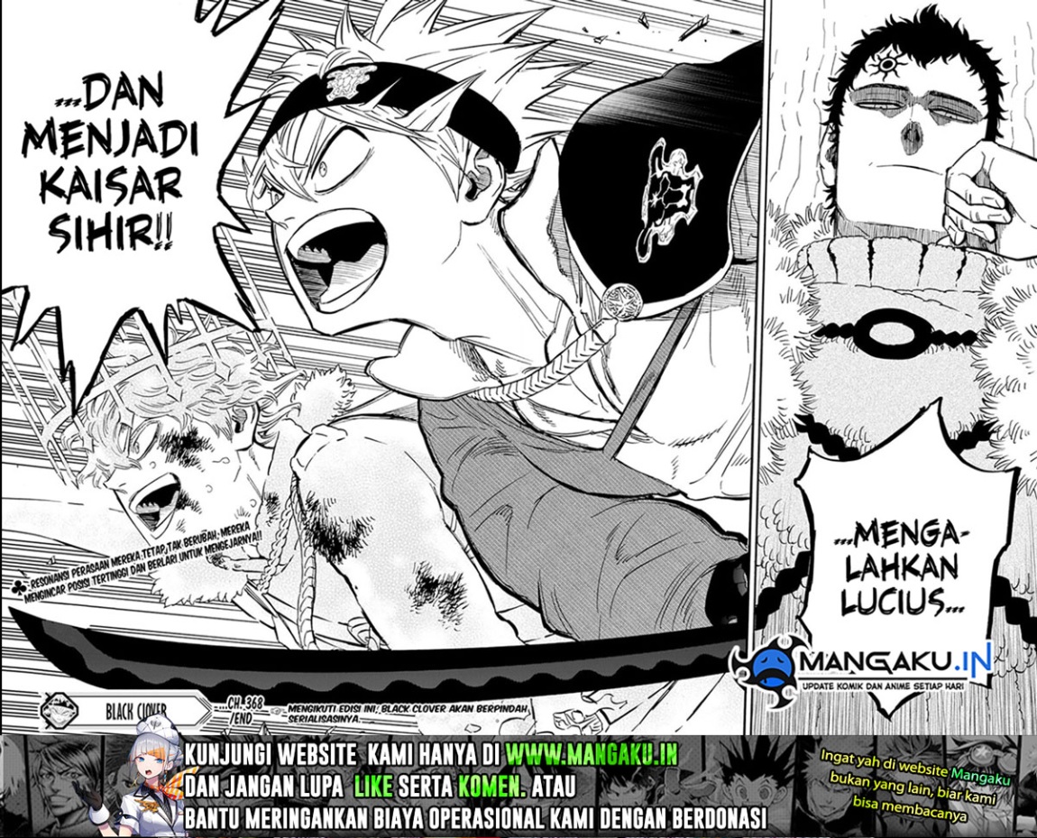 Black Clover Chapter 368 page 8