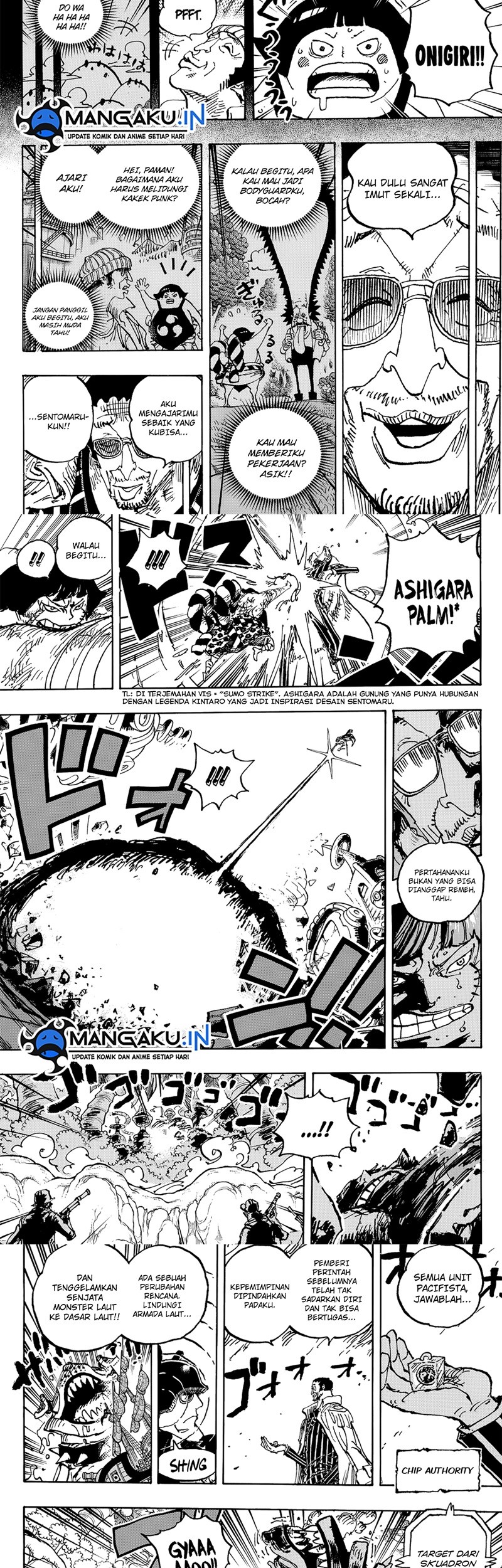 One Piece Chapter 1091 page 7
