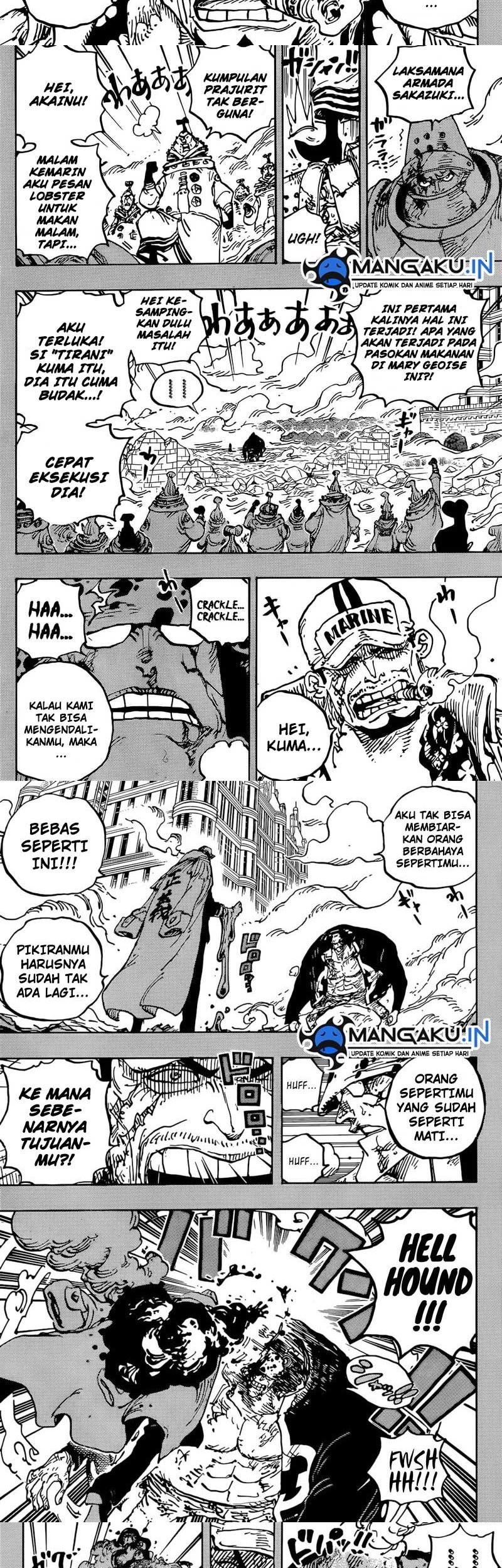 One Piece Chapter 1092 page 3