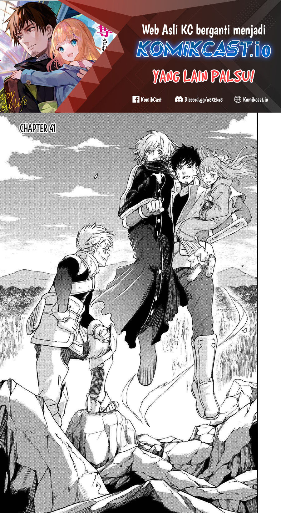 Manga Boukensha License o Hakudatsu Sareta Ossan Dakedo, Manamusume ga Dekita no de Nonbiri Jinsei Chapter 41 gambar 2