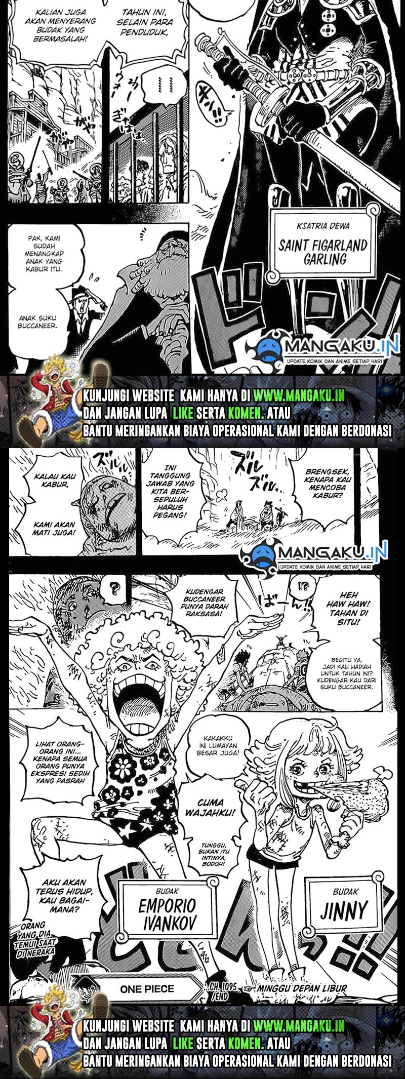One Piece Chapter 1095 page 9