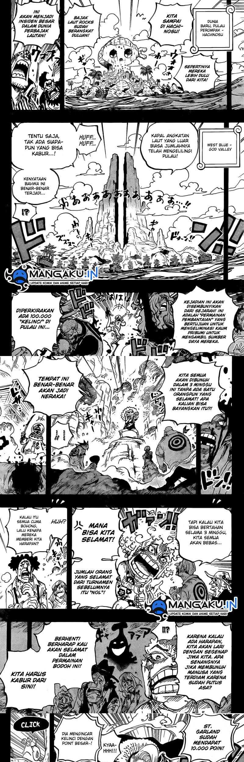 One Piece Chapter 1096 page 3