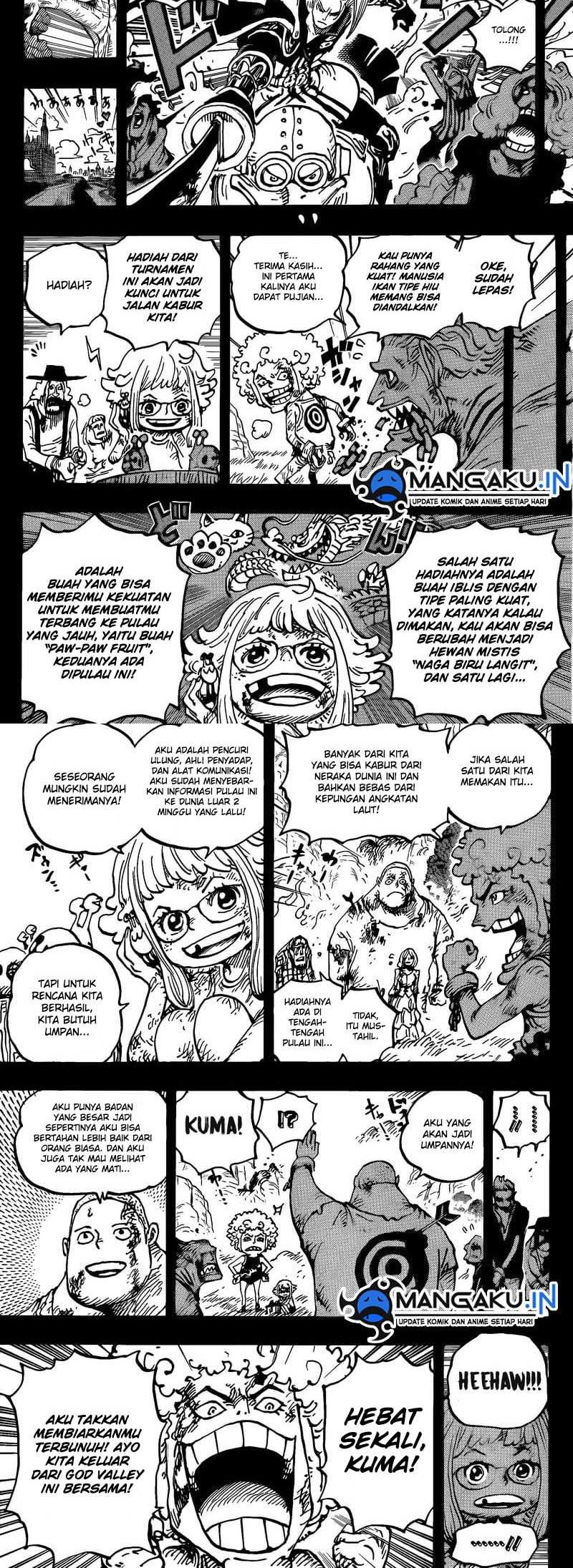 One Piece Chapter 1096 page 4
