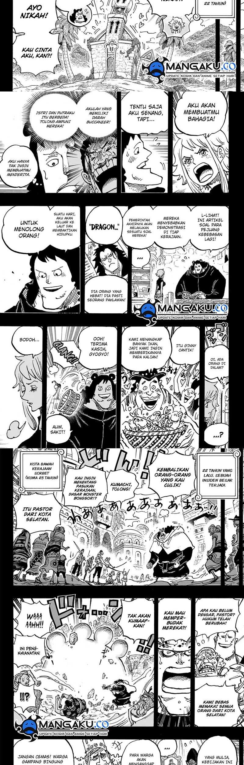 One Piece Chapter 1097 page 4