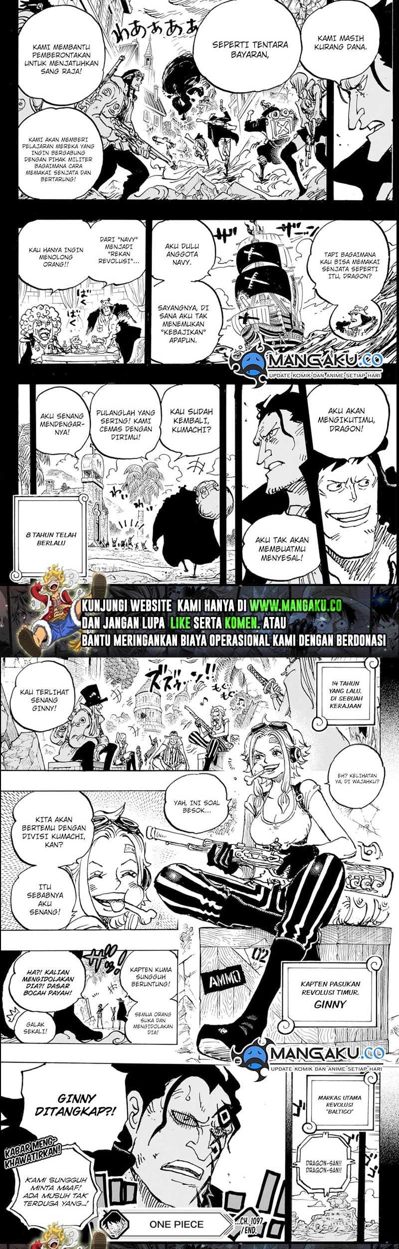 One Piece Chapter 1097 page 7